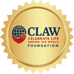 CLAW logo gold