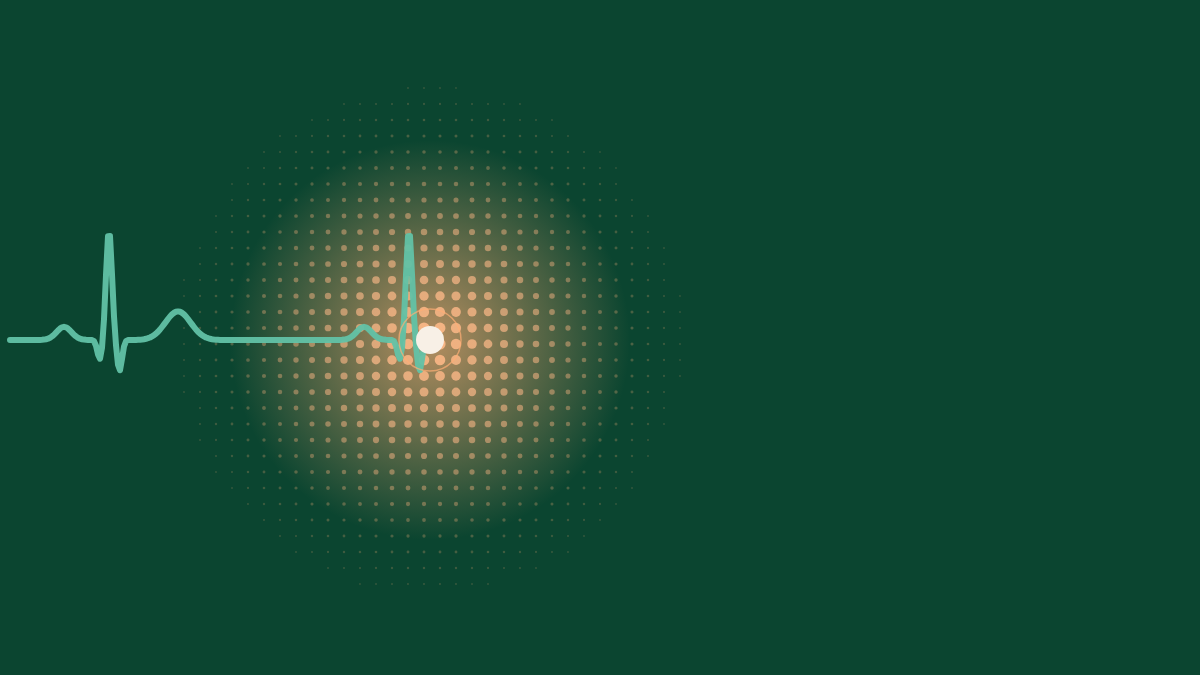 A signal running into a point of light