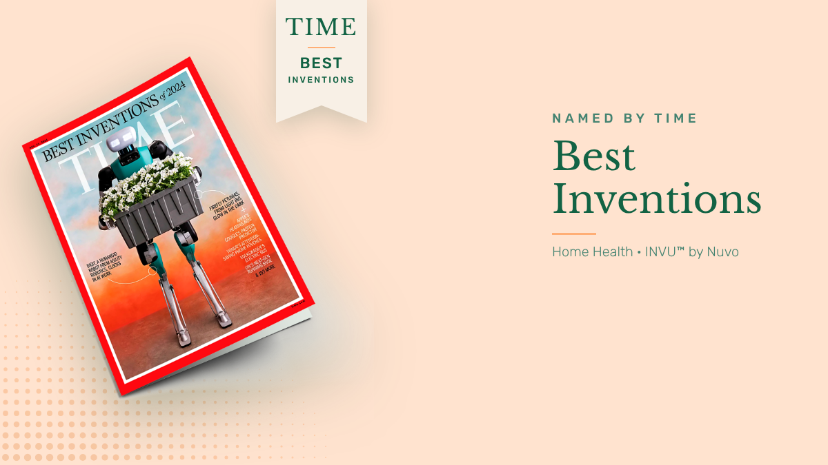 The TIME Best Inventions issue with a Nuvo label: INVU named one of TIME’s Best Inventions