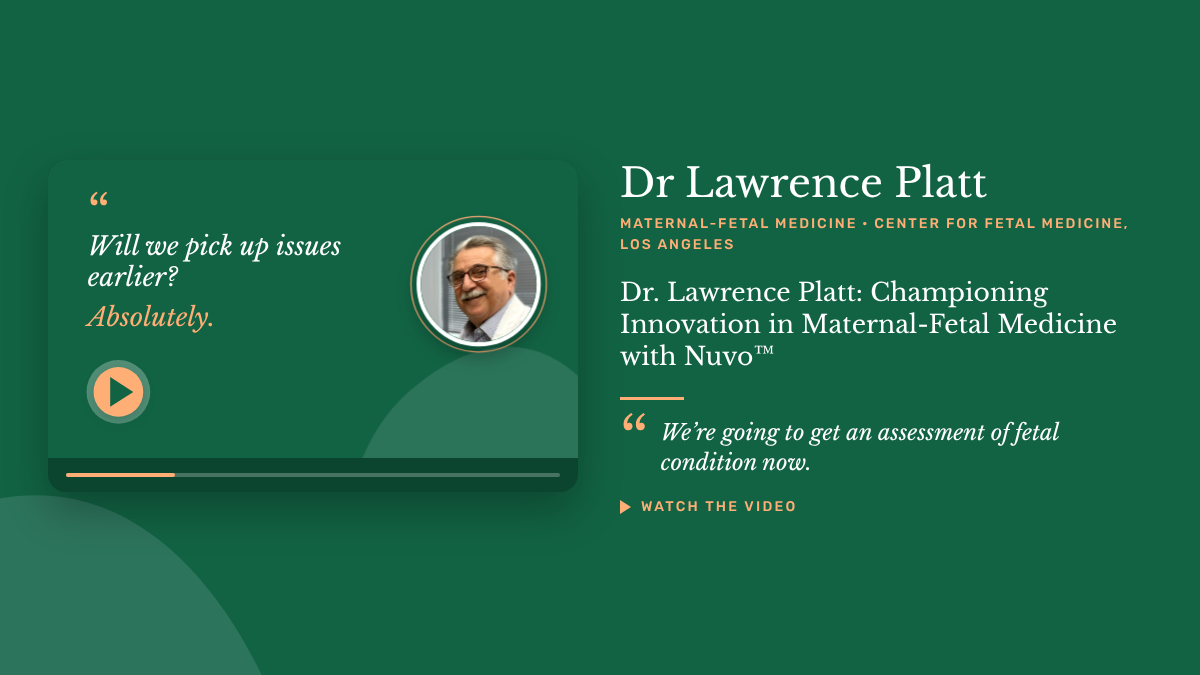 Dr Lawrence Platt, video: Will we pick up issues earlier? Absolutely.